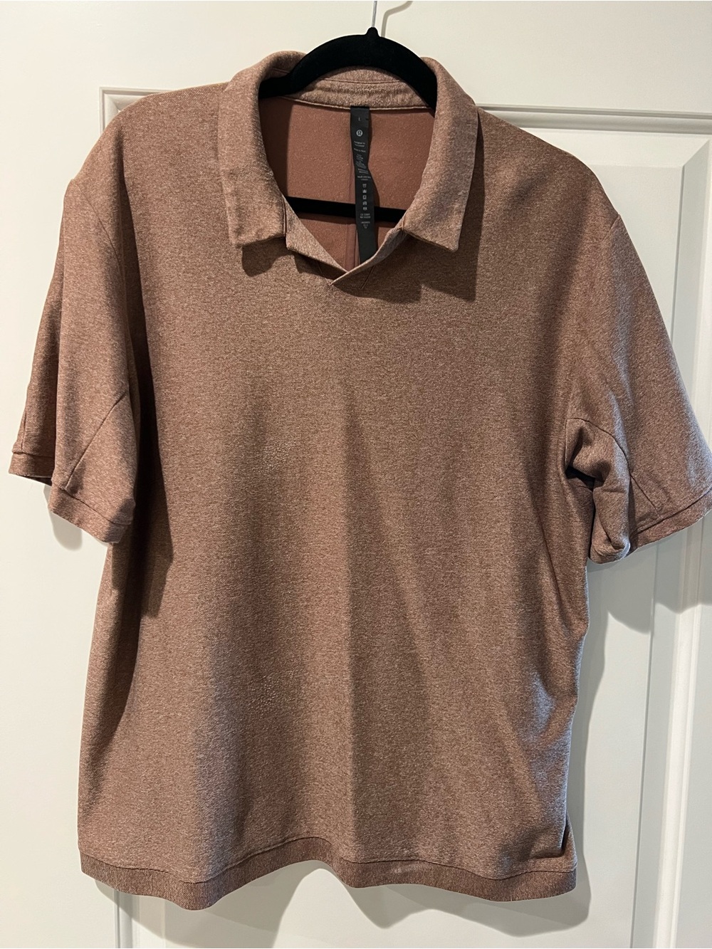 lululemon athletica Men's Polo in Dusty Brown